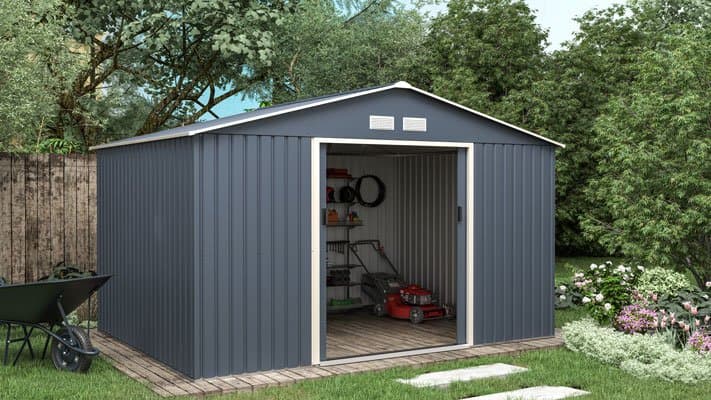 Abri de jardin métal 8.67m² - Prix d'usine - illustration 3