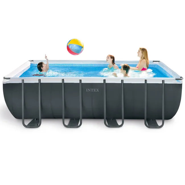 Piscine tubulaire INTEX Ultra XTR rectangulaire L. 5,49 x l. 2,74 x H. 1,32 m - illustration 2