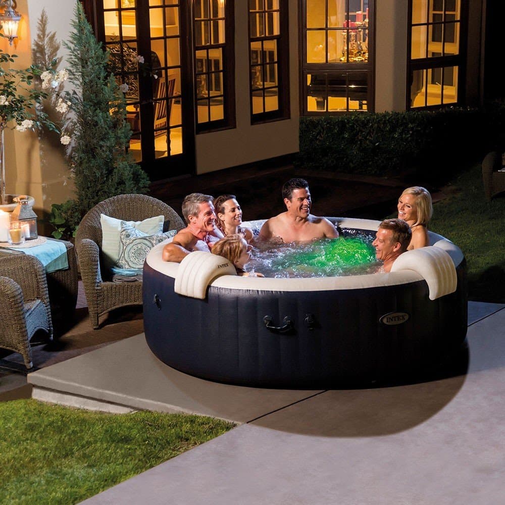 Spa gonflable Blue Navy 4 places - illustration 3