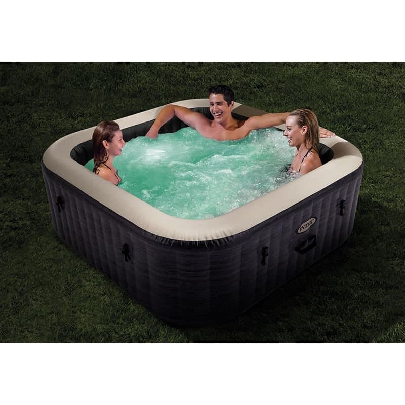 Spa Intex Pure Spa Ardoise bulles 6 places luxe - illustration 2
